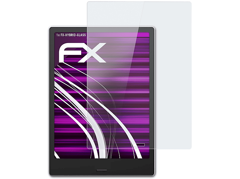 ATFOLIX FX-Hybrid-Glass Schutzglas(für BOOX Note Plus)