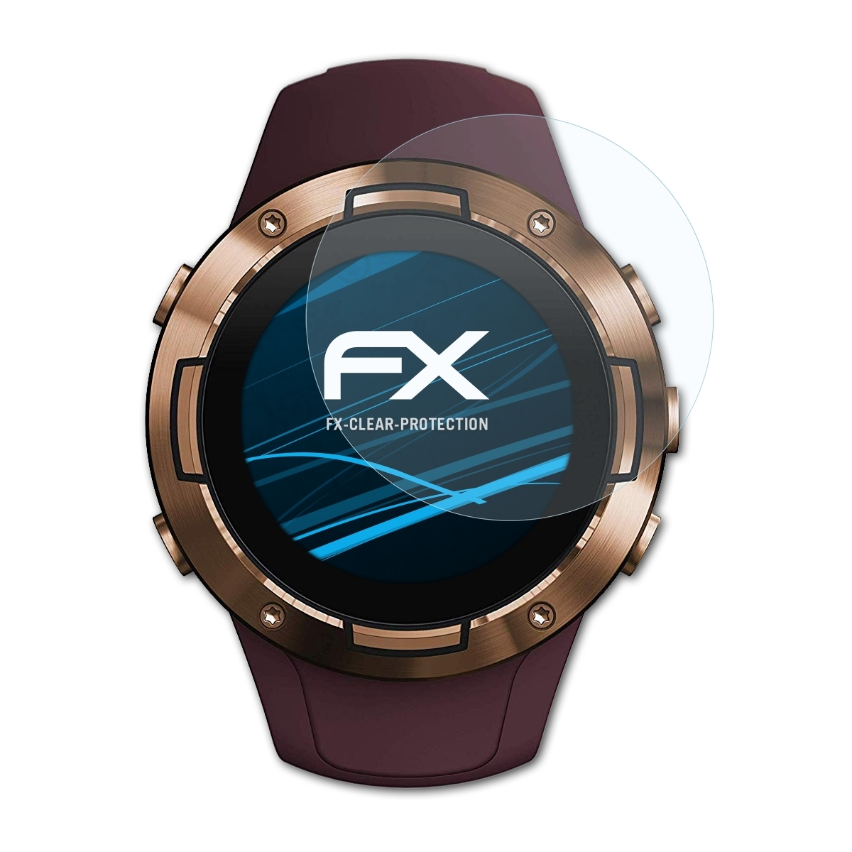 ATFOLIX 3x FX-Clear Displayschutz(für Suunto 5)