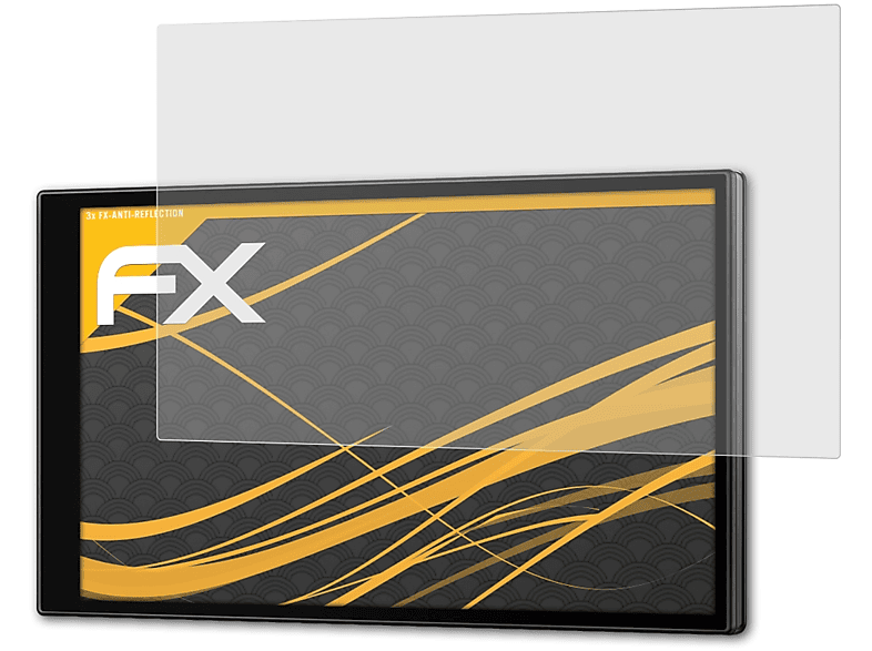 ATFOLIX 3x FX-Antireflex Displayschutz(für Garmin DriveTrack 71)