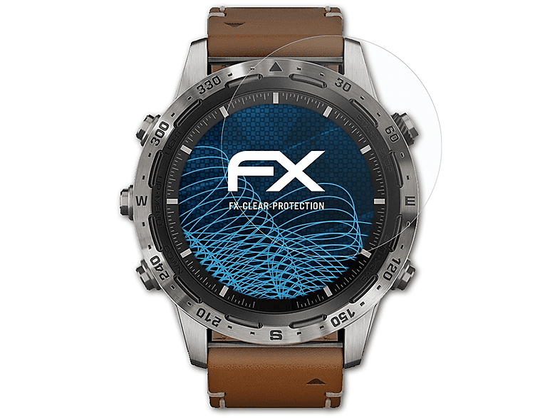 ATFOLIX 3x FX-Clear Displayschutz(für Garmin Marq Expedition)