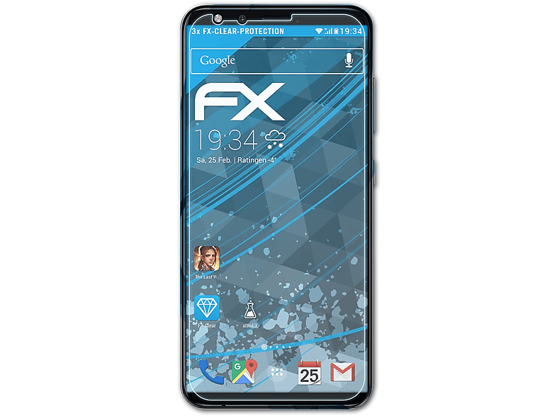 ATFOLIX 3x FX-Clear Displayschutz(für TP-Link Neffos C7 Lite)