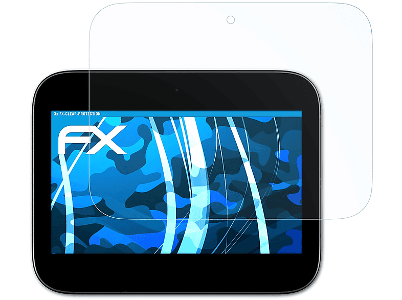 ATFOLIX 3x 5G Hub) FX-Clear HTC Displayschutz(für