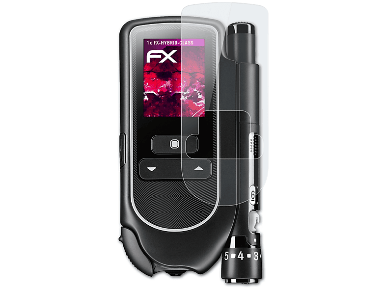 Chek FX-Hybrid-Glass Accu ATFOLIX Mobile) Schutzglas(für