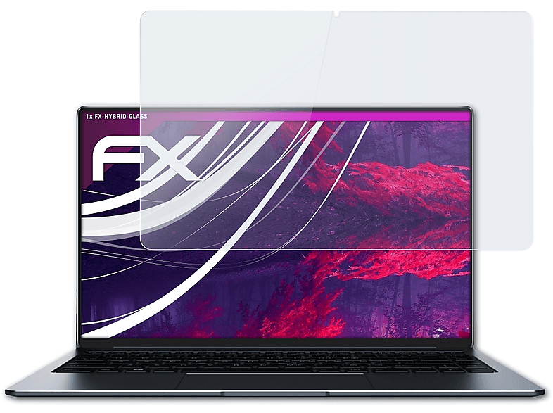 ATFOLIX FX-Hybrid-Glass Schutzglas(für Chuwi Pro) LapBook