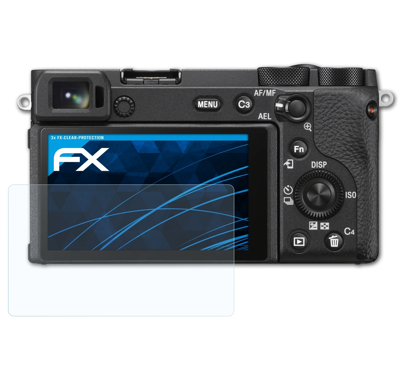 a6100) FX-Clear Alpha Sony ATFOLIX Displayschutz(für 3x