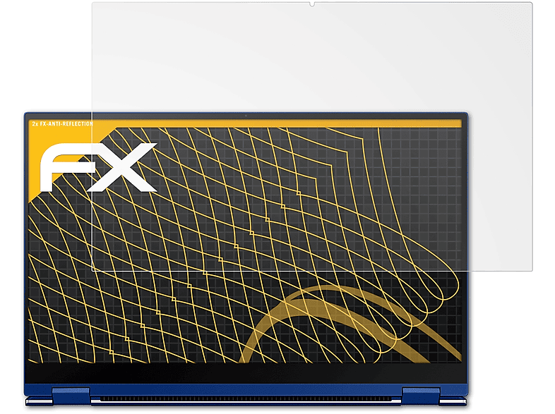 ATFOLIX 2x FX-Antireflex Displayschutz(für Samsung Galaxy Book Flex (15 inch))