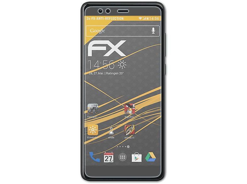 Nokia 3x 3.1 ATFOLIX Displayschutz(für A) FX-Antireflex