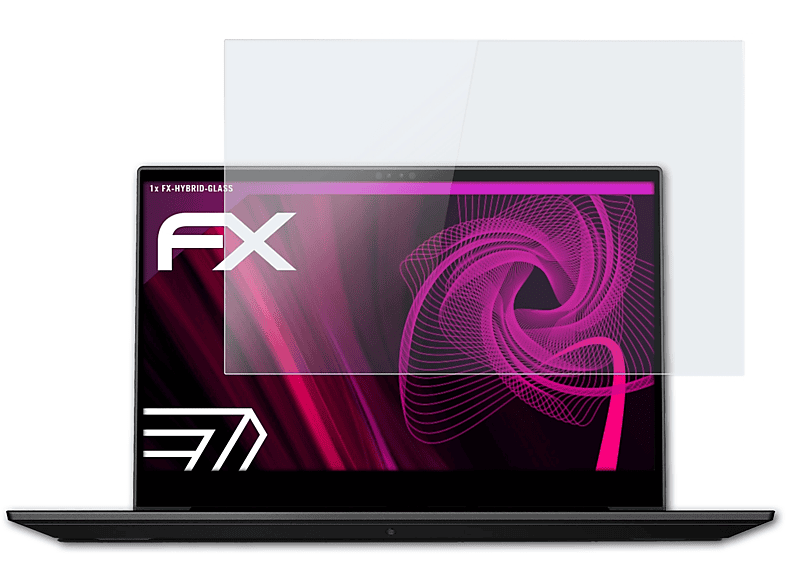 ATFOLIX FX-Hybrid-Glass Lenovo (2. P1 Generation)) Schutzglas(für ThinkPad