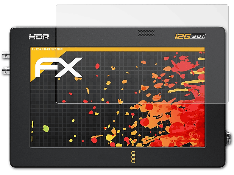 ATFOLIX FX-Antireflex Displayschutz(für Blackmagic Design Video Assist HDR) 5 12G