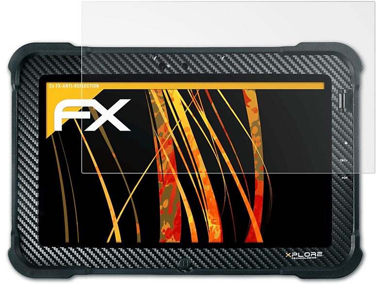 ATFOLIX 2x FX-Antireflex Displayschutz(für Zebra XSlate B10)