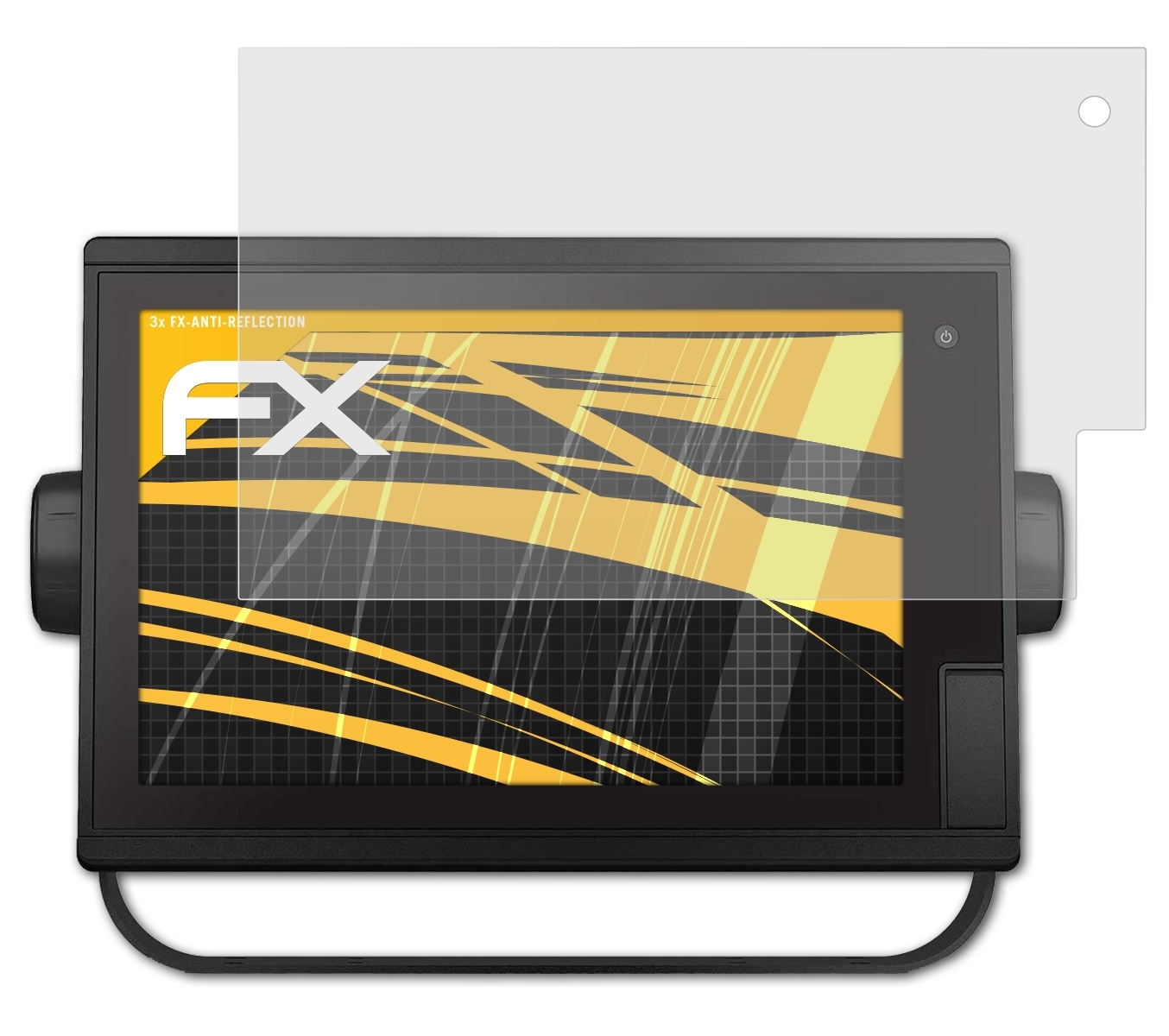 GPSMap 1222xsv Garmin Inch)) Displayschutz(für ATFOLIX 3x Plus (12 FX-Antireflex
