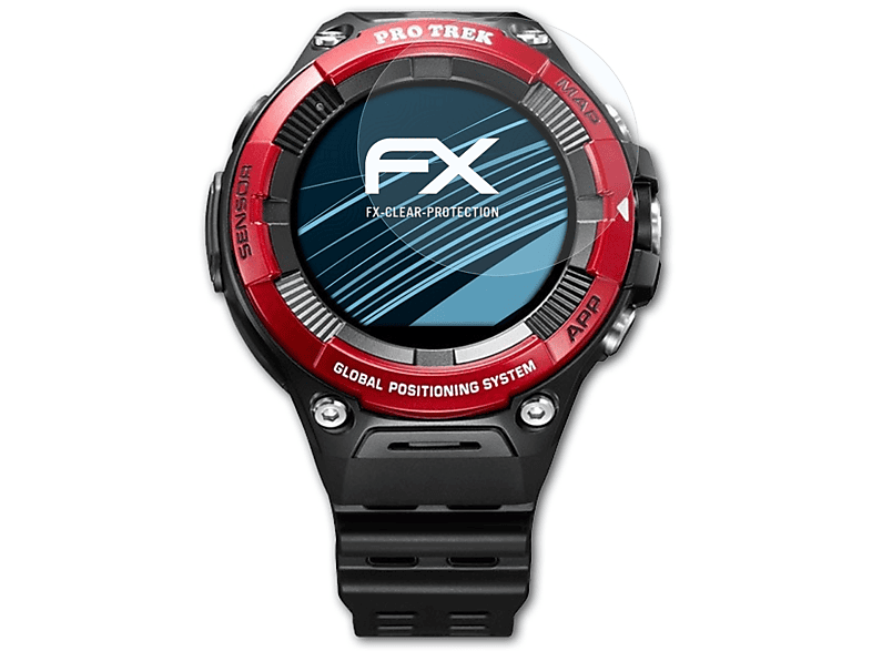 FX-Clear WSD-F21HR) ATFOLIX Casio Displayschutz(für 3x