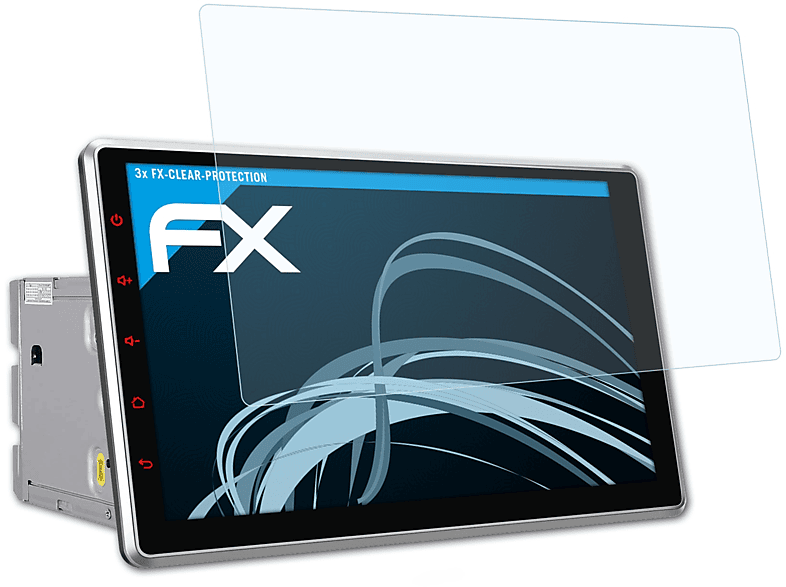 ATFOLIX 3x Inch Pumpkin (Universal)) AA0412B Displayschutz(für 10.1 FX-Clear