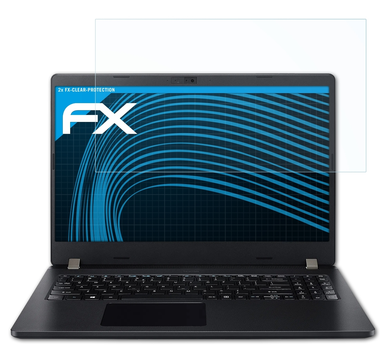 Displayschutz(für P2 TravelMate (P215-52)) ATFOLIX Acer FX-Clear 2x