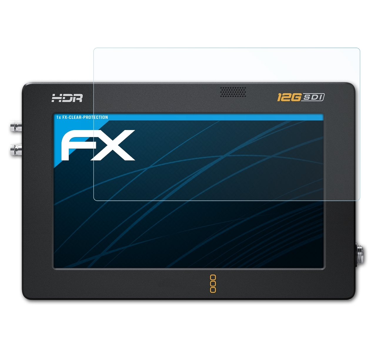 ATFOLIX FX-Clear Displayschutz(für Assist Blackmagic HDR) 5 Video 12G Design