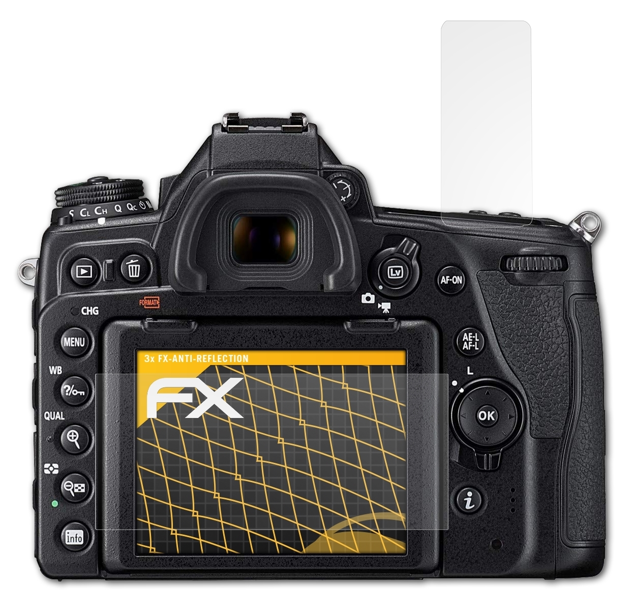 3x Nikon D780) ATFOLIX FX-Antireflex Displayschutz(für