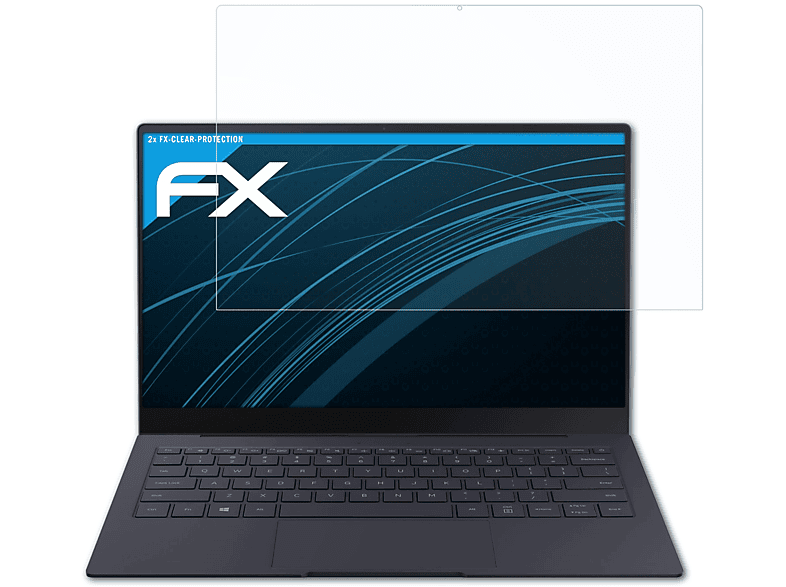 (13,3 Displayschutz(für Samsung Inch)) S Book 2x FX-Clear Galaxy ATFOLIX