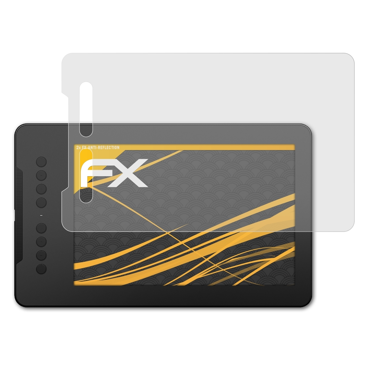 ATFOLIX 2x FX-Antireflex 01 V2) XP-PEN Displayschutz(für Deco