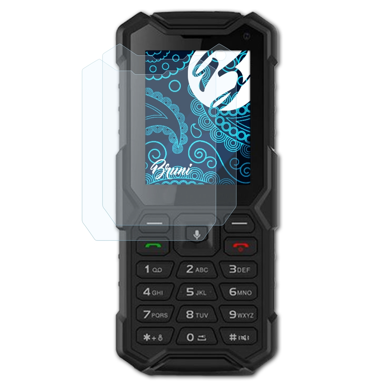 BRUNI Hammer Schutzfolie(für 2x Basics-Clear Smart) 5 myPhone