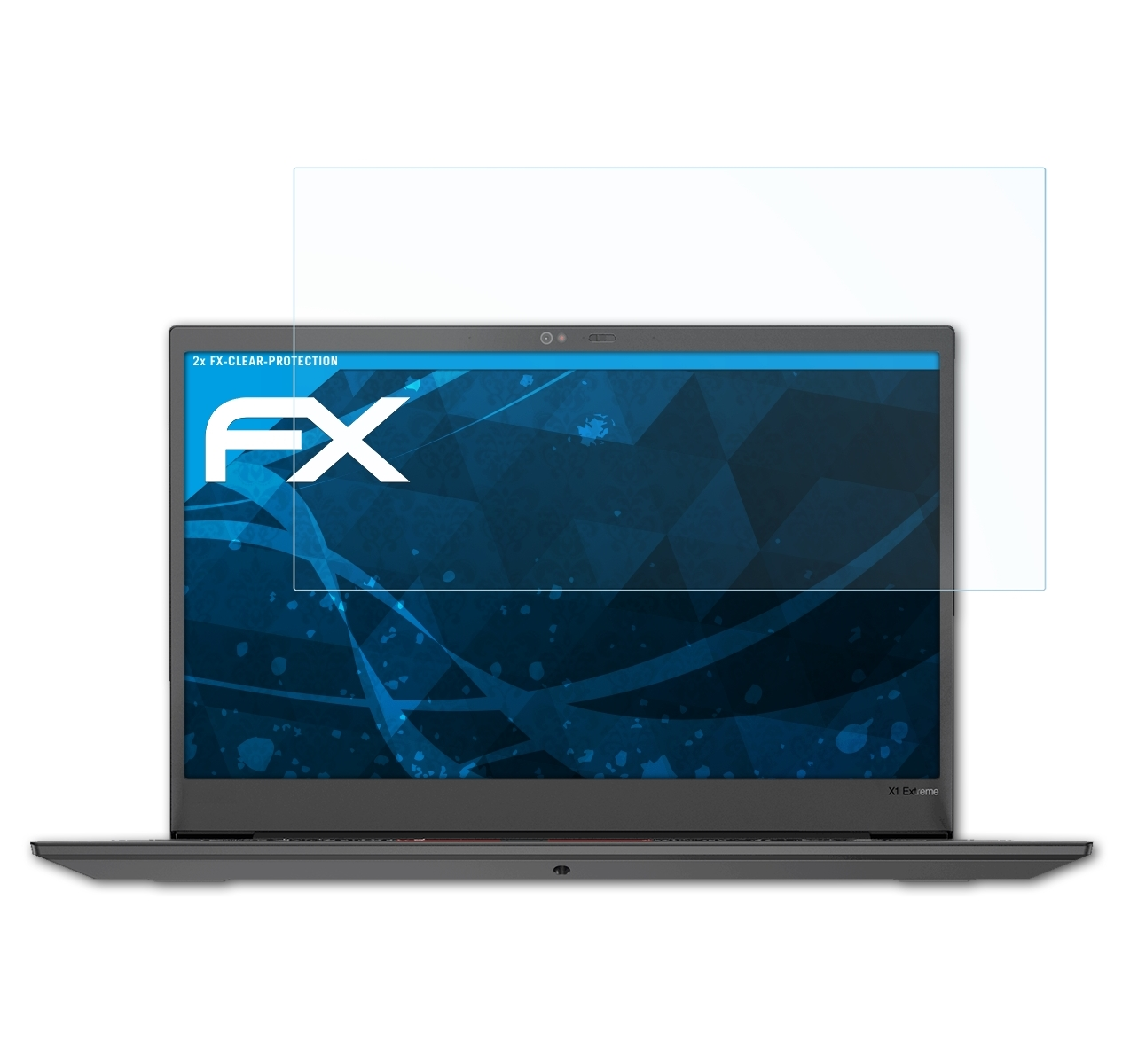 ATFOLIX 2x FX-Clear Displayschutz(für Lenovo Extreme ThinkPad X1 2)) (Gen