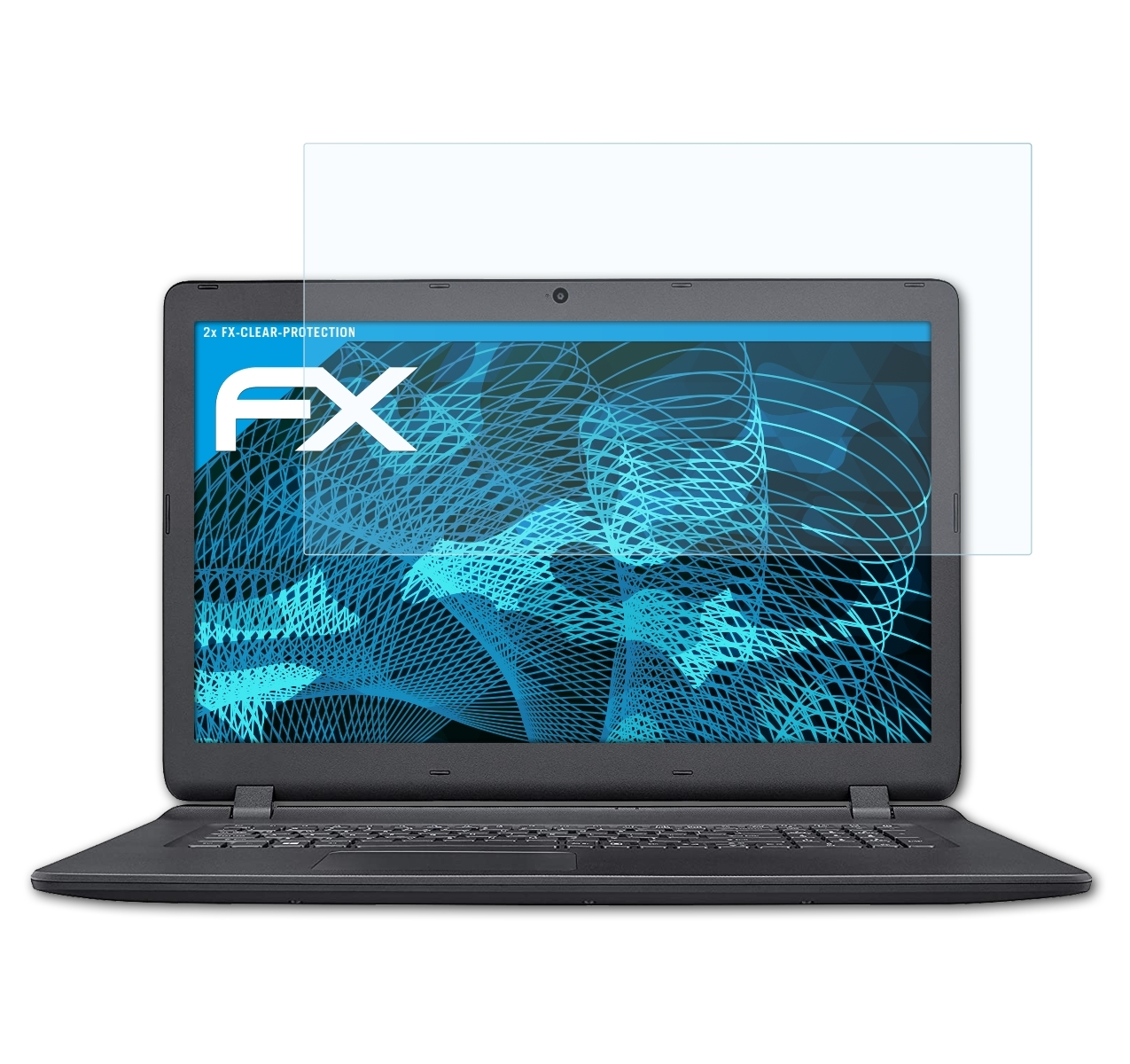 ATFOLIX 2x Aspire ES) Displayschutz(für FX-Clear Acer