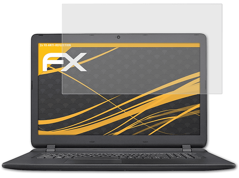 2x ES) ATFOLIX Displayschutz(für Acer Aspire FX-Antireflex