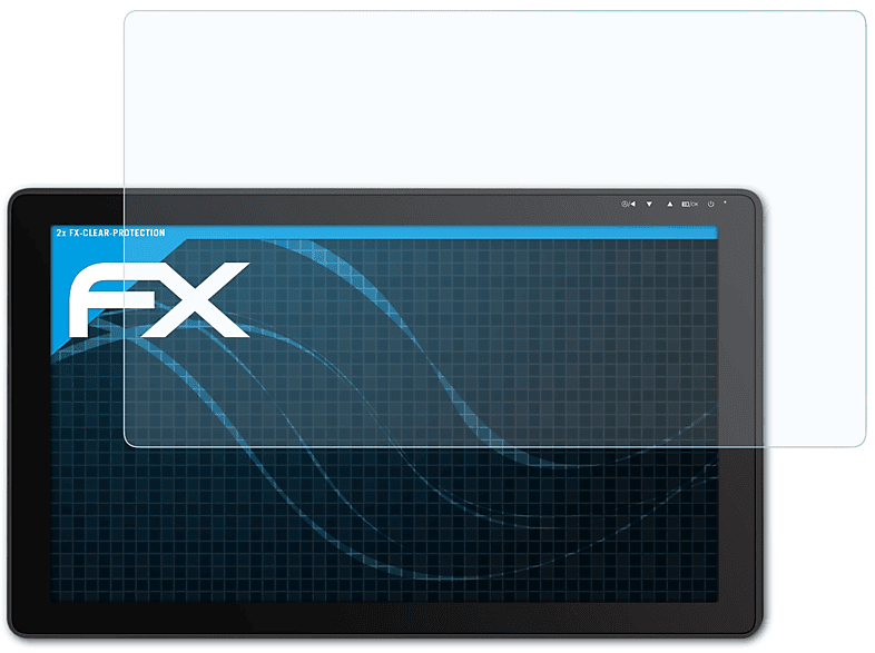 Displayschutz(für Plus) FX-Clear ATFOLIX 2x Huion Kamvas 22