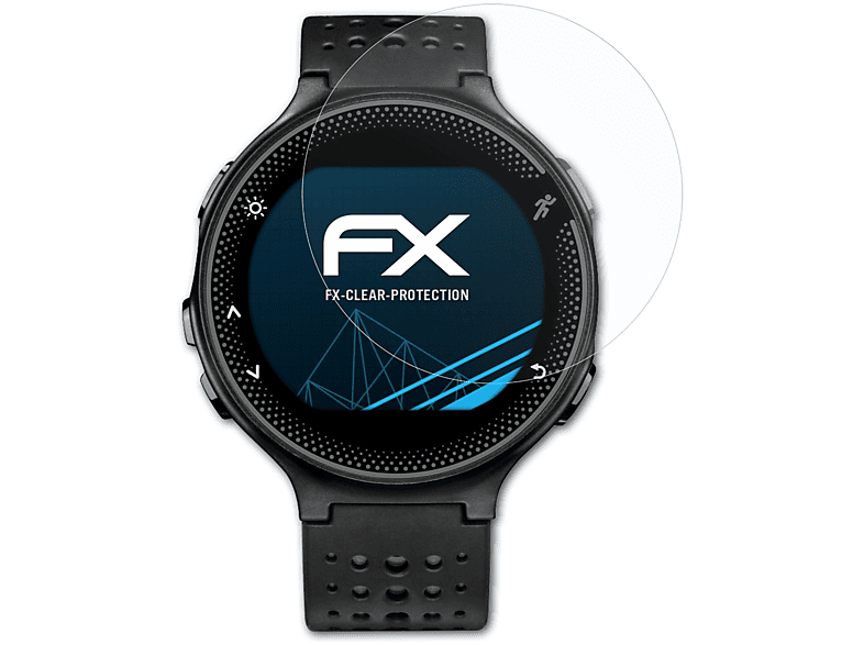 ATFOLIX 3x FX-Clear Displayschutz(für Garmin Forerunner 235)