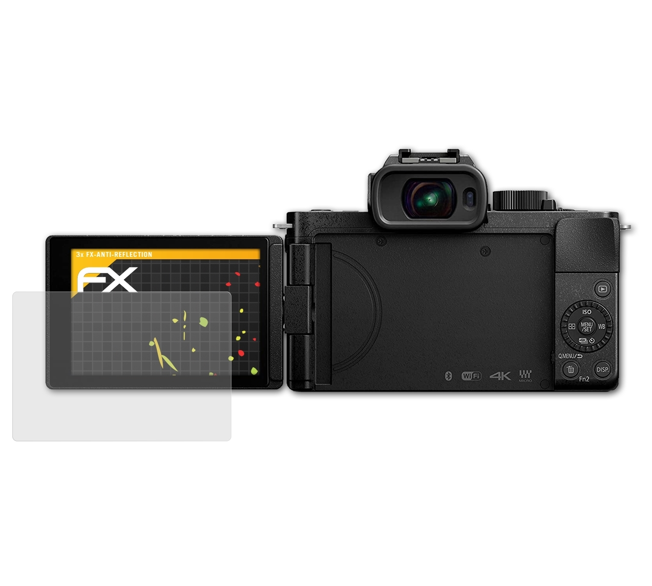 Lumix 3x DC-G110) FX-Antireflex Panasonic Displayschutz(für ATFOLIX