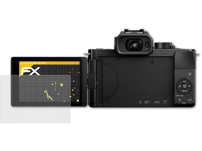 Lumix 3x DC-G110) FX-Antireflex Panasonic Displayschutz(für ATFOLIX