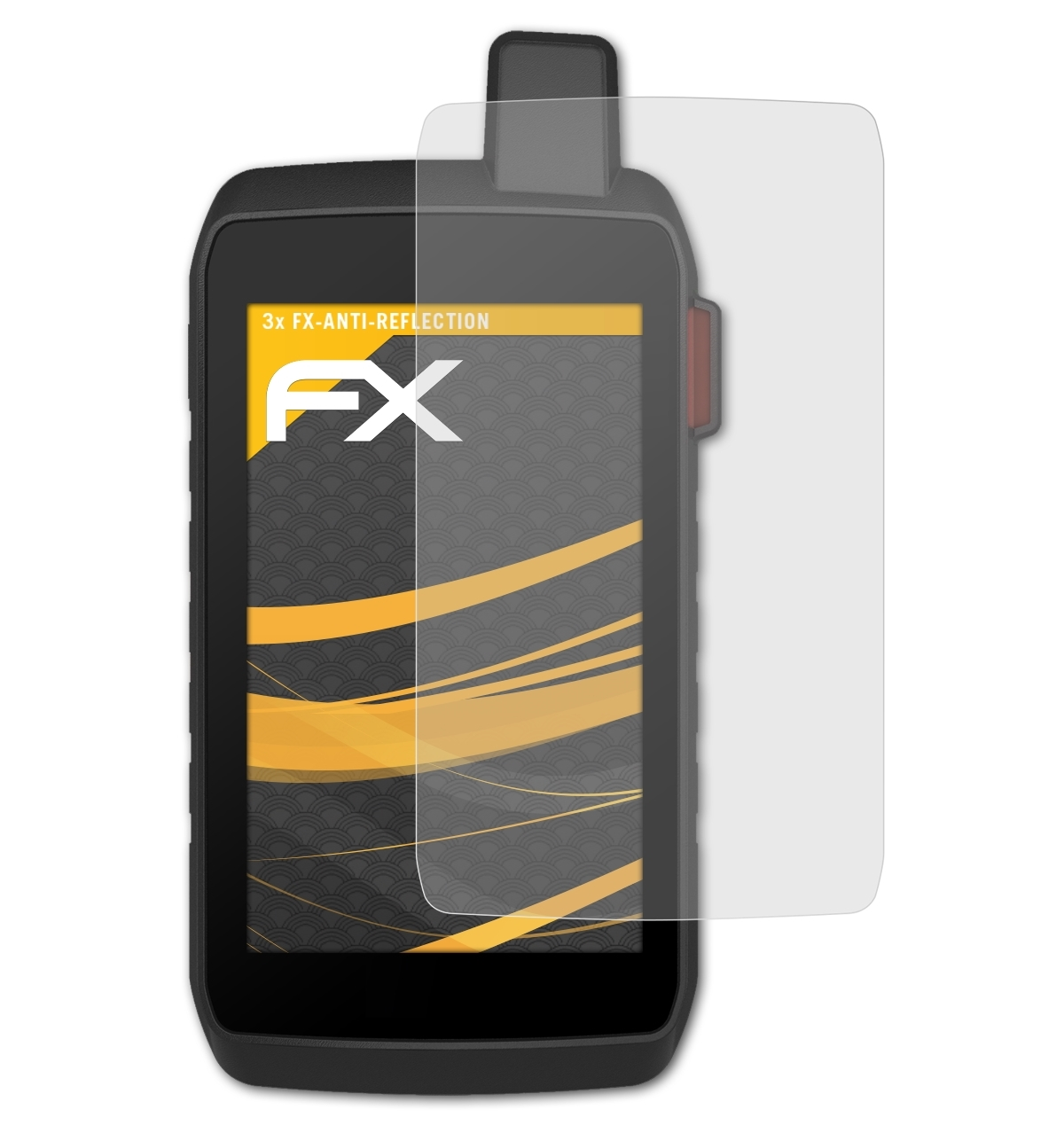 Garmin Montana 750i) ATFOLIX FX-Antireflex Displayschutz(für 3x