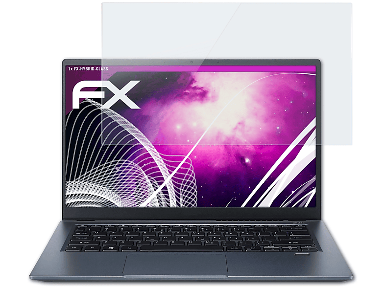 ATFOLIX FX-Hybrid-Glass Schutzglas(für Acer Swift 3X (SF314-510G))