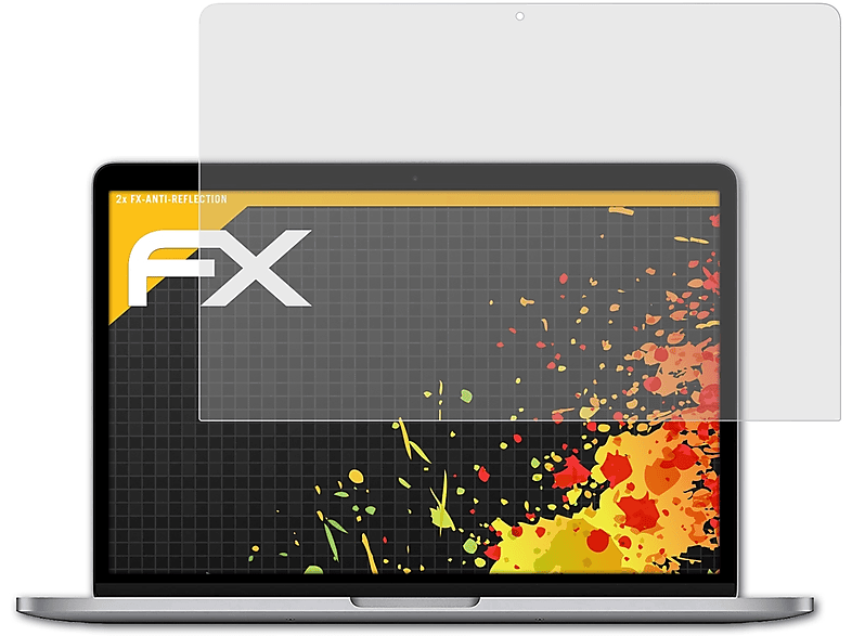 ATFOLIX 2x FX-Antireflex Displayschutz(für Apple MacBook Pro 2020 (13 inch))