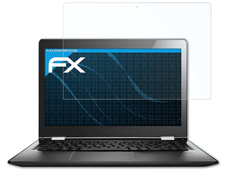 ATFOLIX FX-Clear 500 Yoga inch)) (14 Displayschutz(für Lenovo 2x