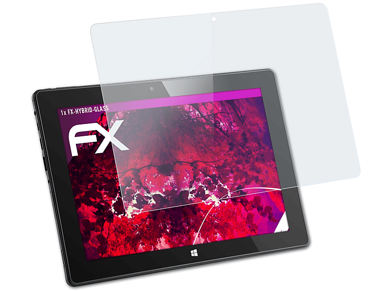 ATFOLIX FX-Hybrid-Glass Tab CSL Schutzglas(für HD) Panther 10