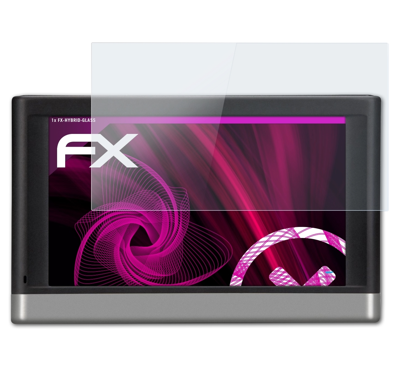 ATFOLIX FX-Hybrid-Glass Schutzglas(für Garmin nüvi LMT-D) 2568