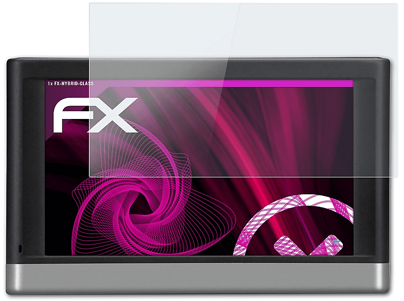 ATFOLIX FX-Hybrid-Glass Schutzglas(für Garmin nüvi 2568 LMT-D)