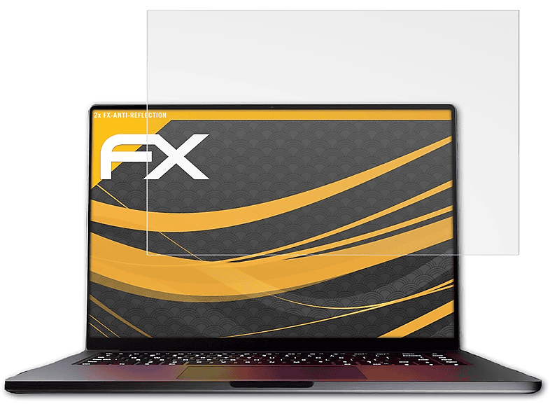 ATFOLIX 2x FX-Antireflex Displayschutz(für Xiaomi RedmiBook Pro 15)