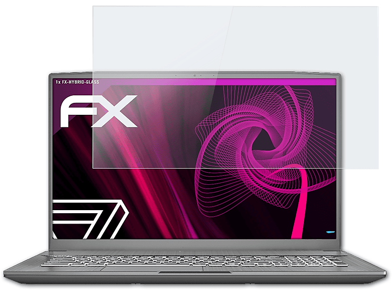 17M) Schutzglas(für ATFOLIX MSI FX-Hybrid-Glass Creator