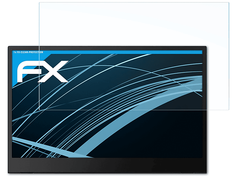 ATFOLIX FX-Clear M14) Lenovo ThinkVision Displayschutz(für