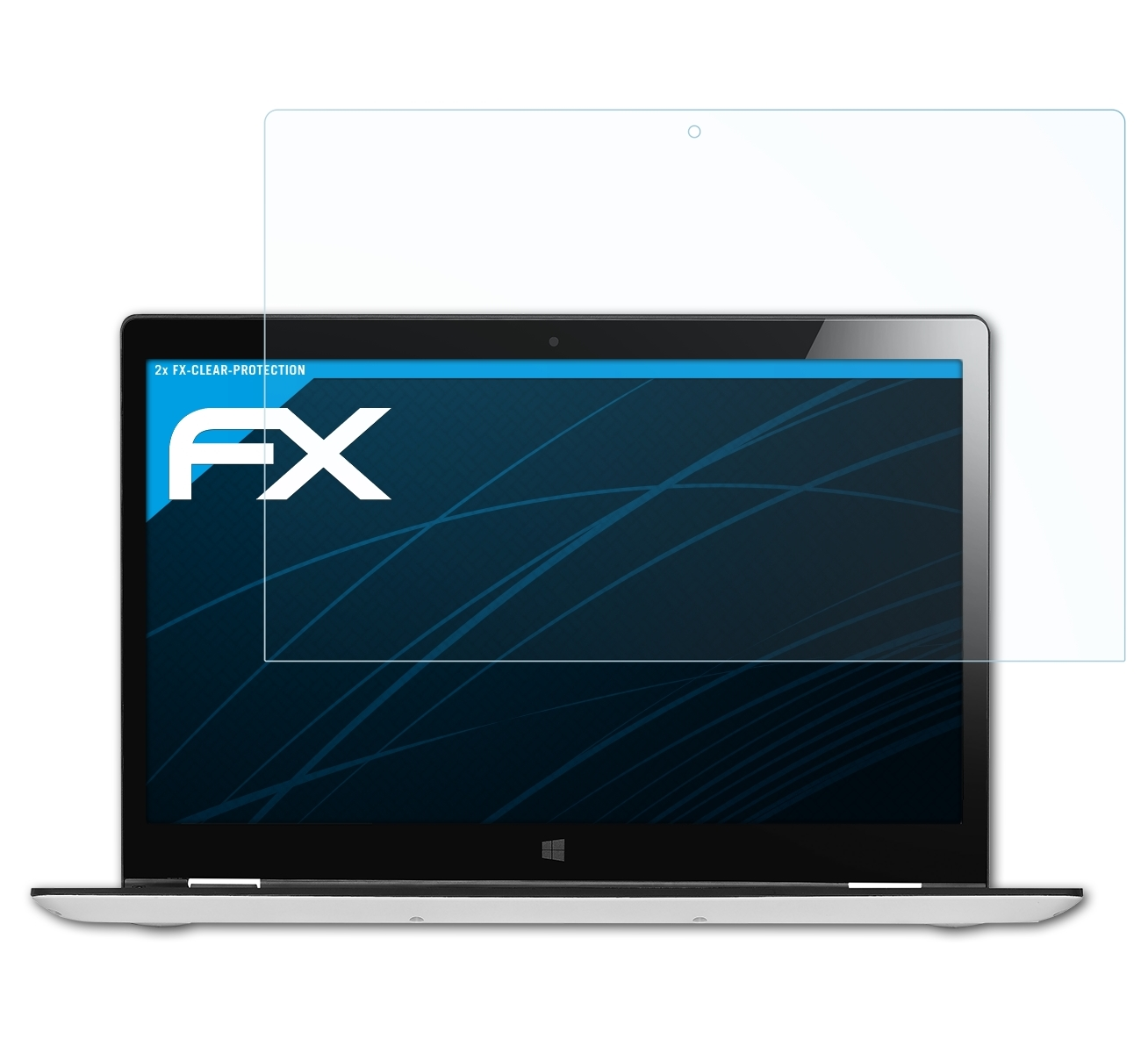 ATFOLIX 2x FX-Clear Yoga (14 Lenovo inch)) 700 Displayschutz(für