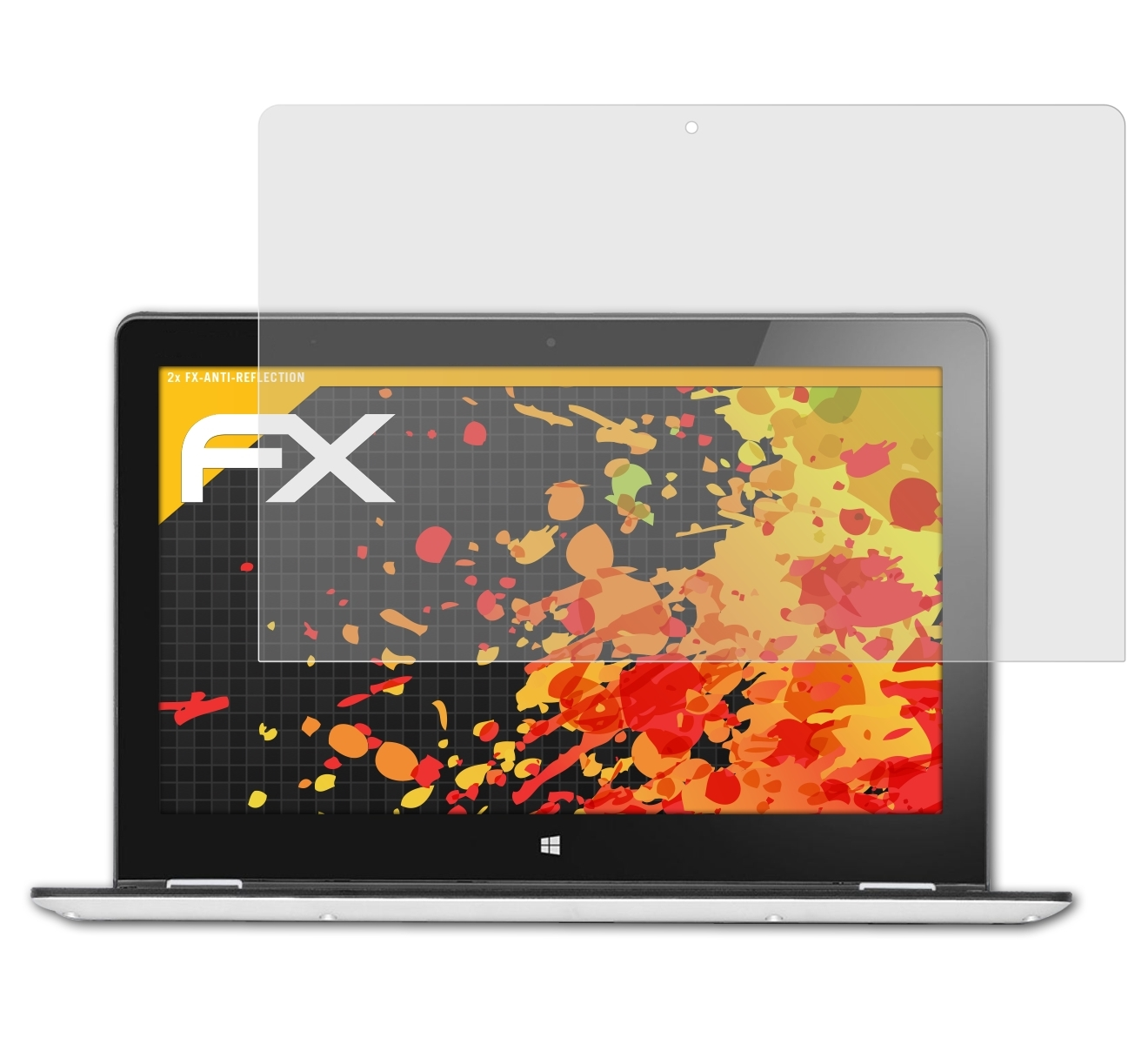 700 2x FX-Antireflex Lenovo (11 inch)) Displayschutz(für ATFOLIX Yoga