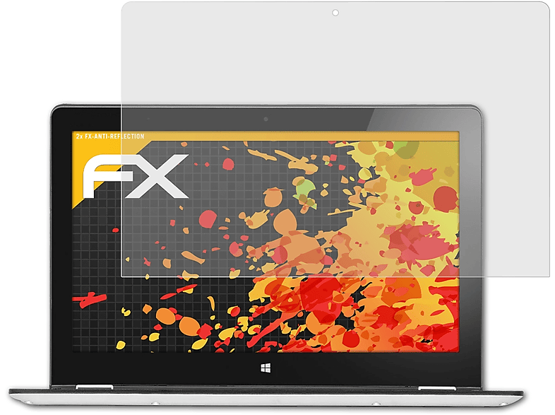 ATFOLIX 2x FX-Antireflex Displayschutz(für Lenovo Yoga 700 (11 inch))