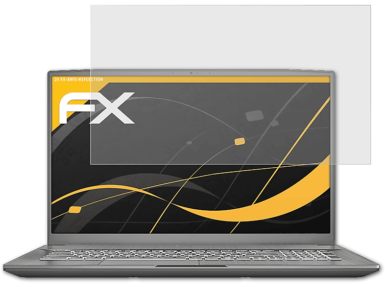 ATFOLIX 2x FX-Antireflex Displayschutz(für 17M) Creator MSI