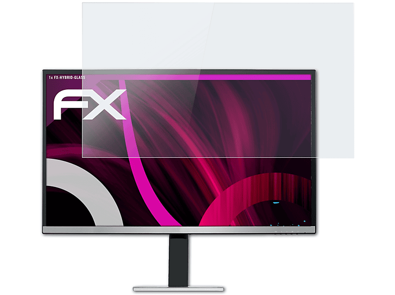 ATFOLIX U3277FWQ) Schutzglas(für AOC FX-Hybrid-Glass