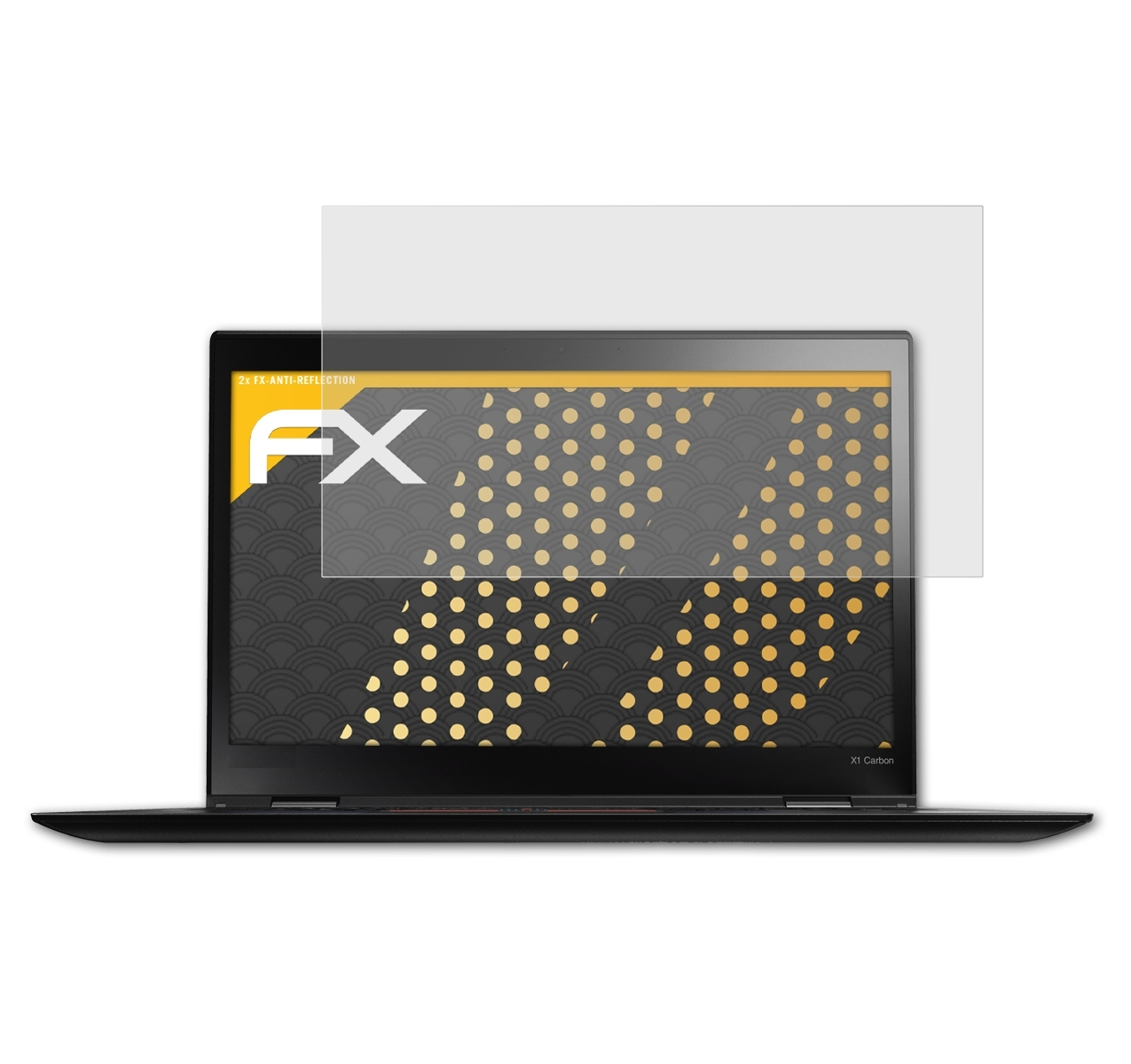 (3rd Gen. ThinkPad 2x ATFOLIX FX-Antireflex Carbon Lenovo X1 Displayschutz(für 2015))
