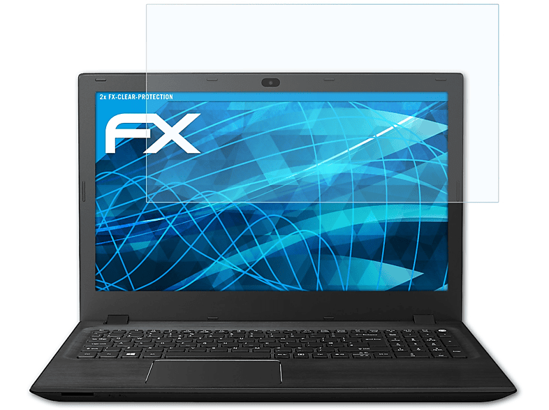 ATFOLIX 2x Displayschutz(für Acer FX-Clear Aspire F 15)