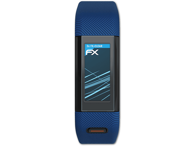 ATFOLIX 3x FX-Clear Displayschutz(für Garmin Approach X10) | Smartwatch Schutzfolien & Gläser