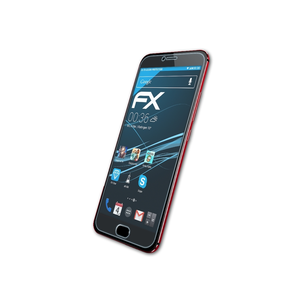 ATFOLIX 3x FX-Clear Displayschutz(für UMiDigi Pro) Z1