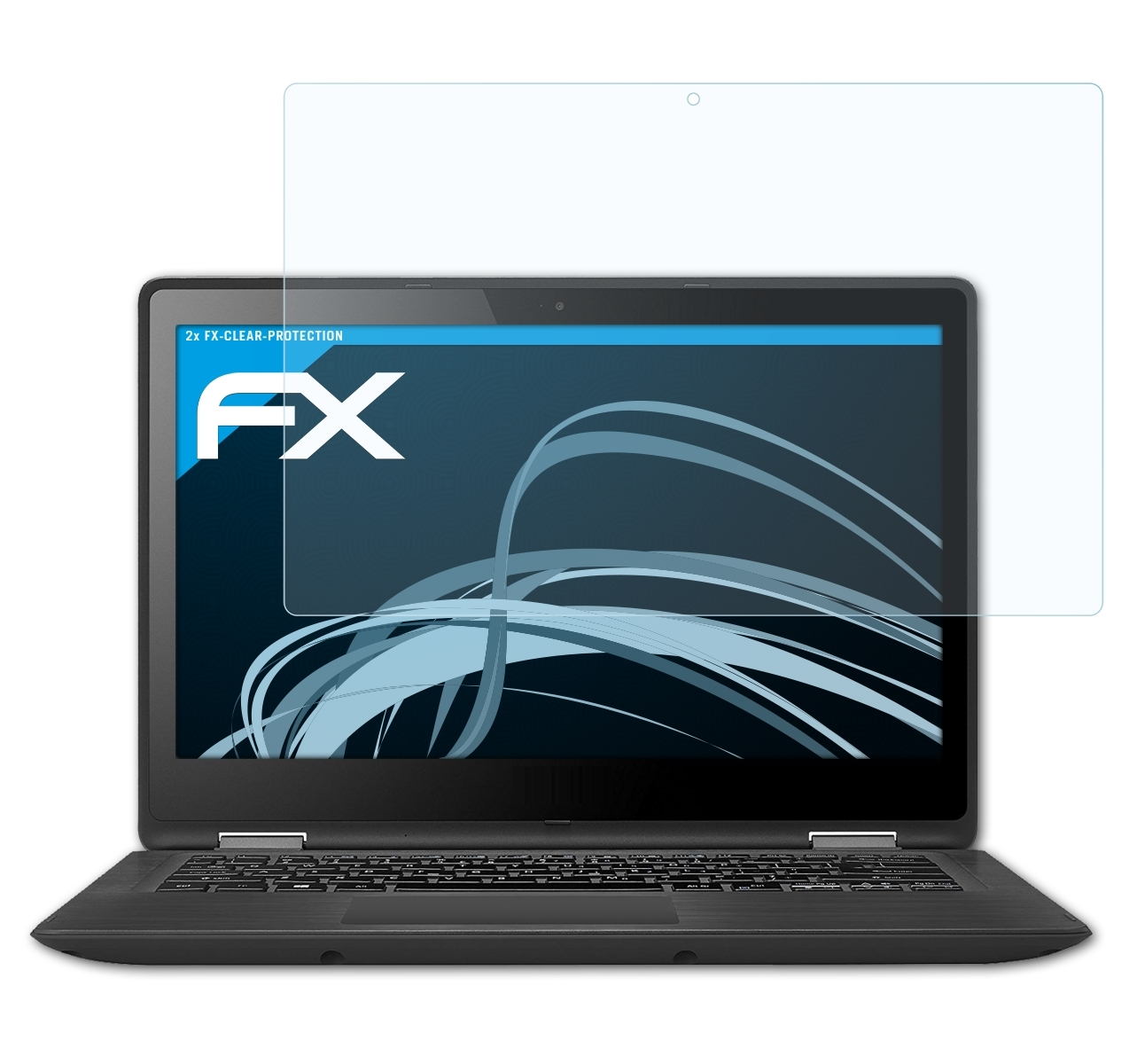 ATFOLIX 2x FX-Clear Displayschutz(für Acer SP513-51) 5 Spin